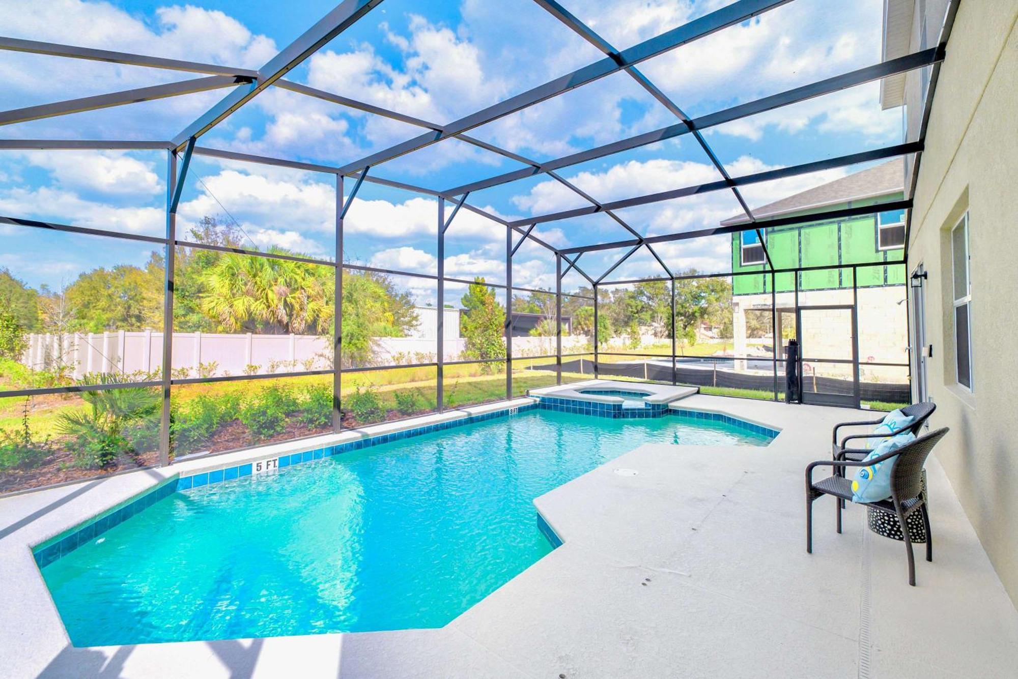 8Br Family Home With Pool And Hot Tub Kissimmee Exterior foto